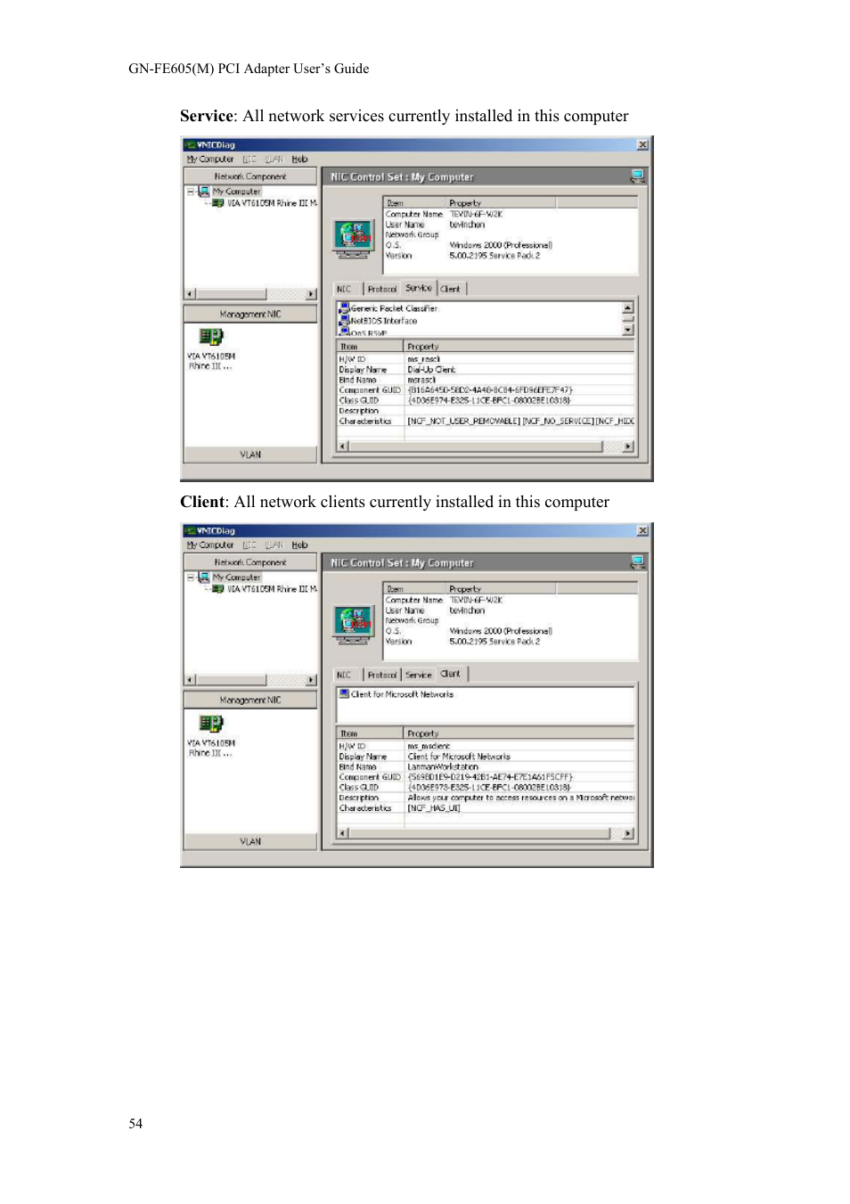 GIGABYTE GN-FE605(M) User Manual | Page 56 / 62