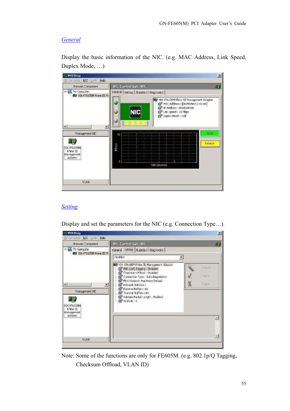 GIGABYTE GN-FE605(M) User Manual | Page 57 / 62