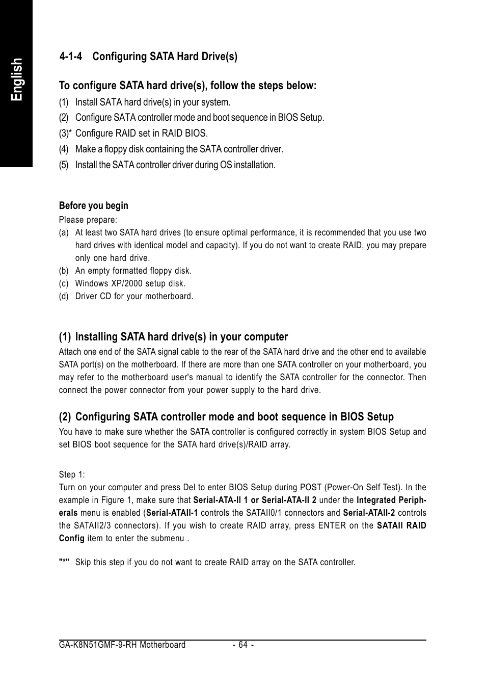 English | GIGABYTE GA-K8N51GMF-9-RH User Manual | Page 64 / 88