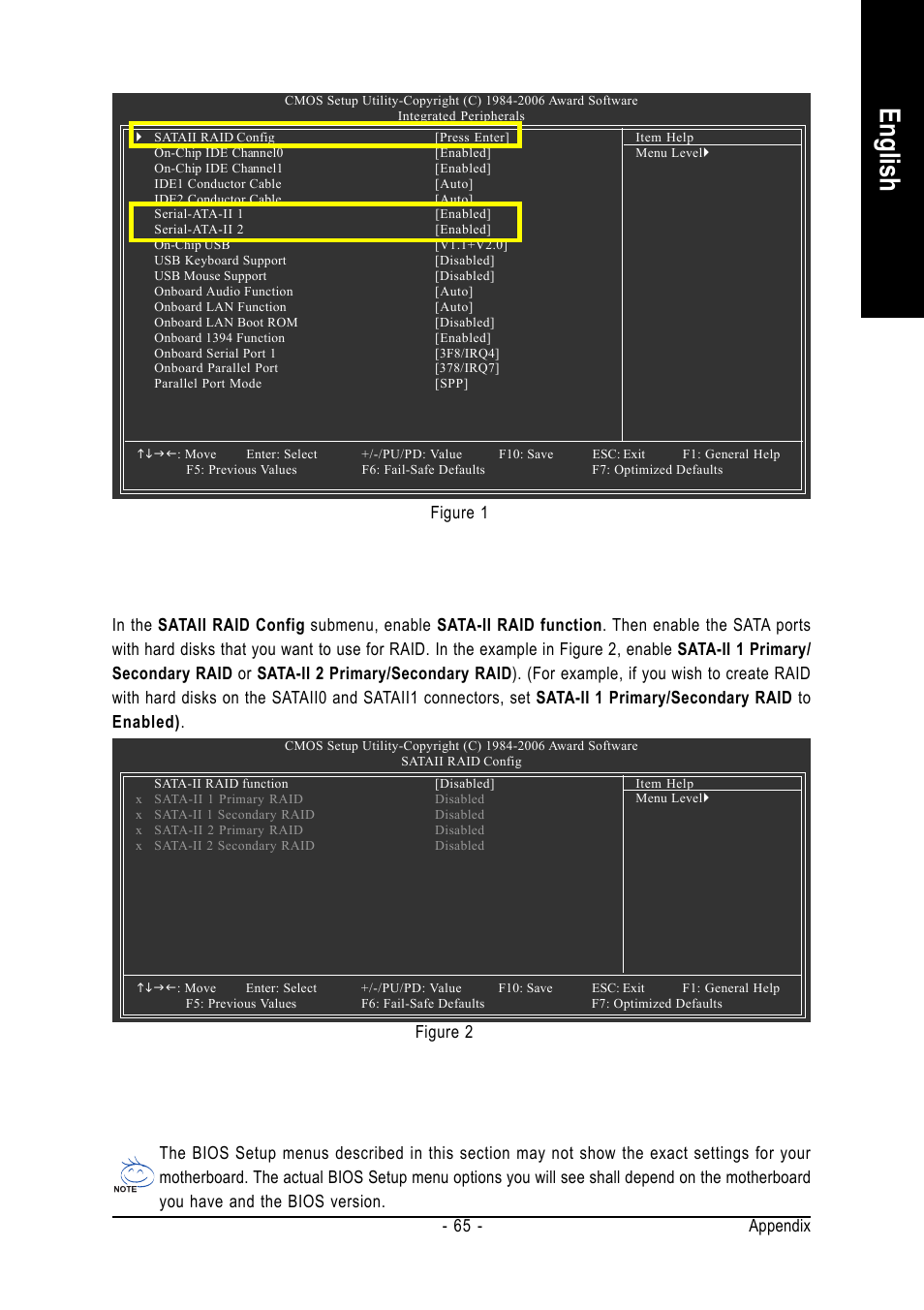English, Appendix - 65 | GIGABYTE GA-K8N51GMF-9-RH User Manual | Page 65 / 88