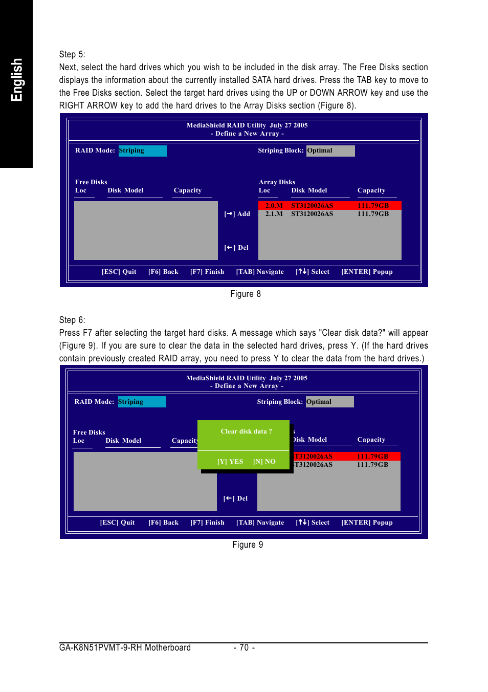 English | GIGABYTE GA-K8N51PVMT-9-RH User Manual | Page 70 / 88