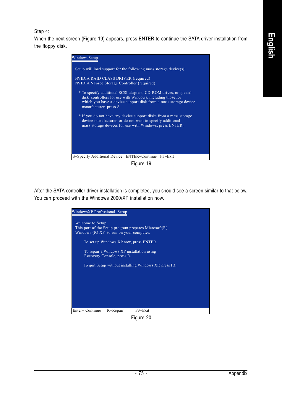 English | GIGABYTE GA-K8N51PVMT-9-RH User Manual | Page 75 / 88