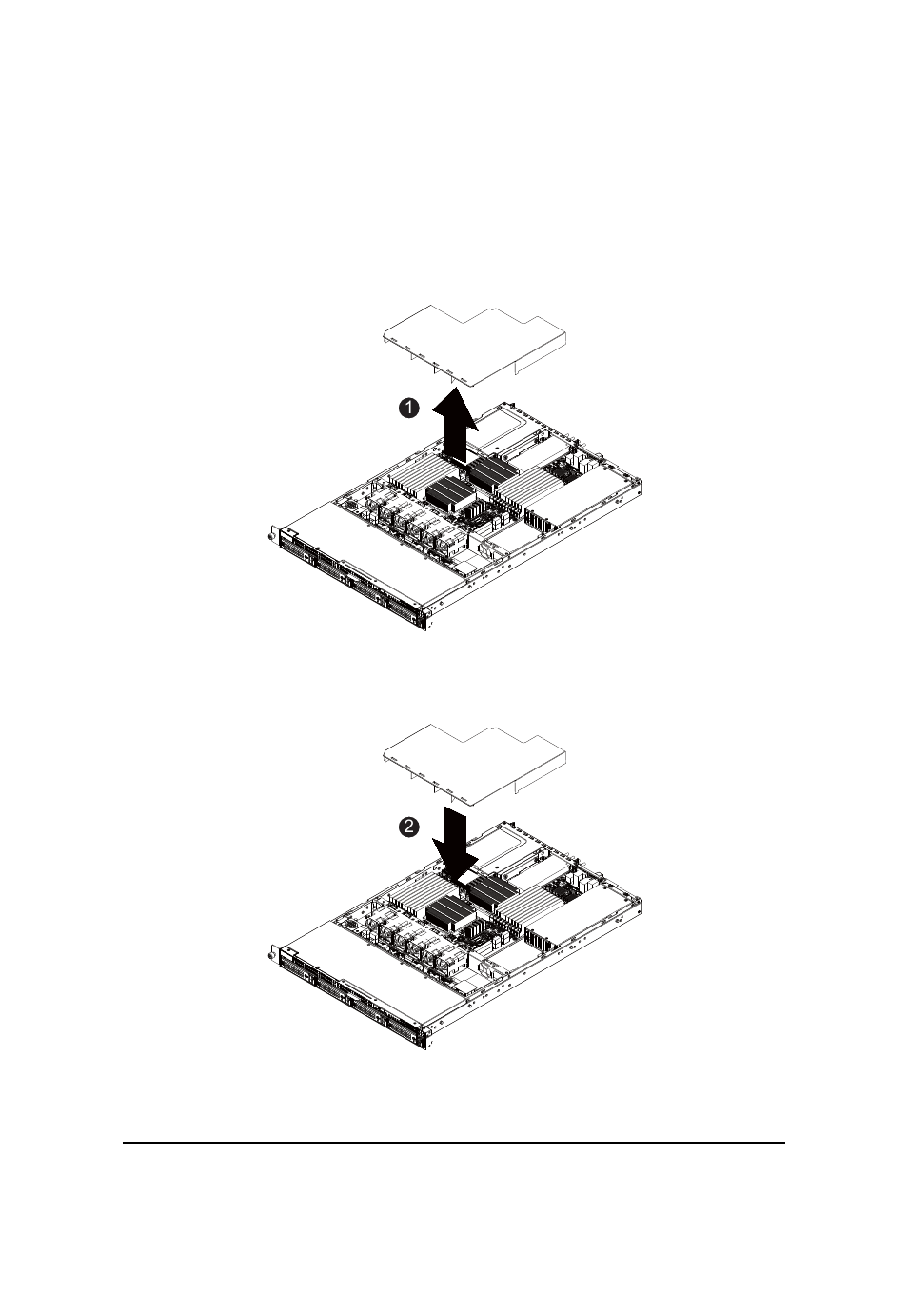 Installing and replacing the fan duct | GIGABYTE GS-R12T4H2-RH User Manual | Page 23 / 81