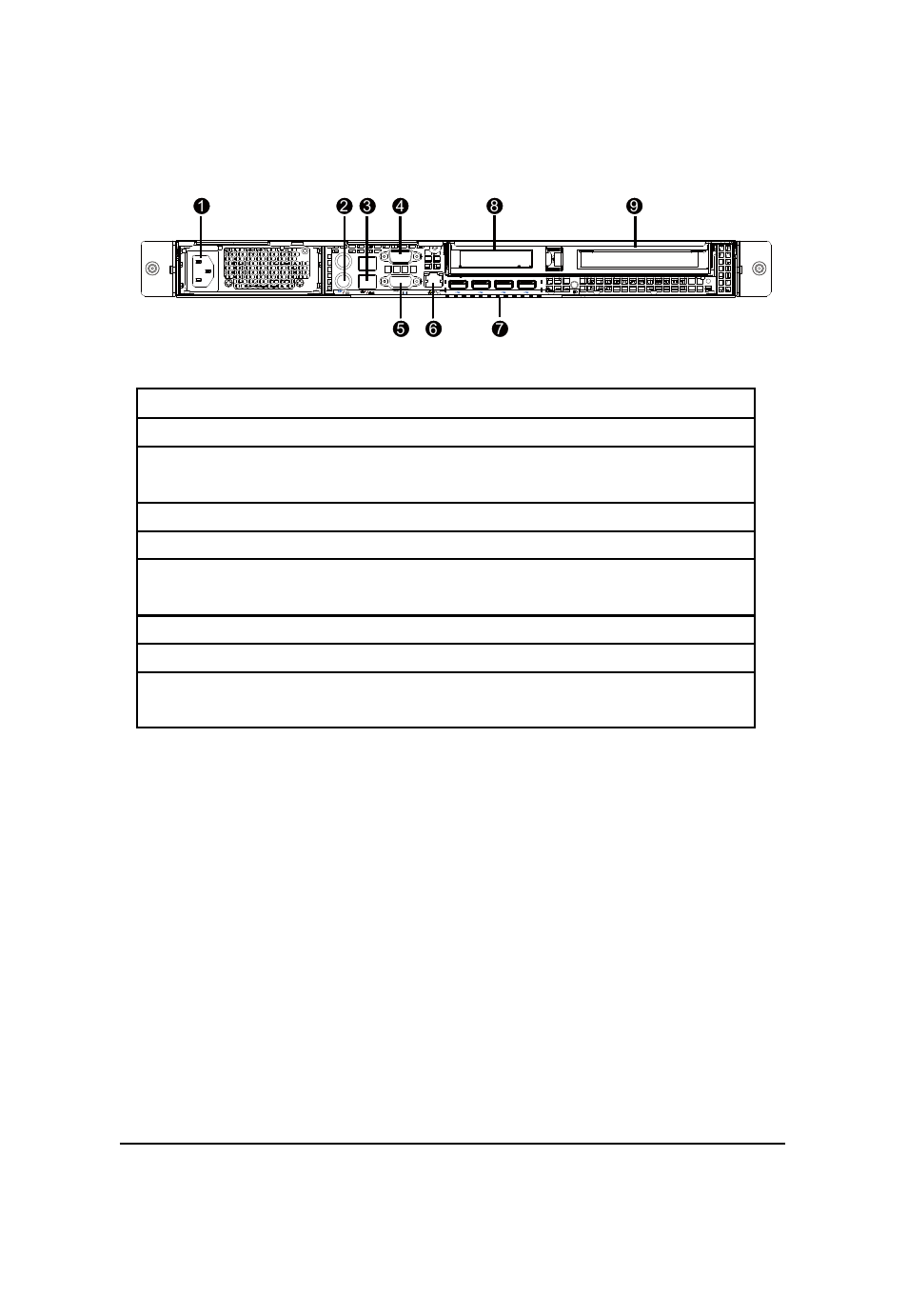 Rear view of gs-r12t4h2-rh | GIGABYTE GS-R12T4H2-RH User Manual | Page 30 / 81