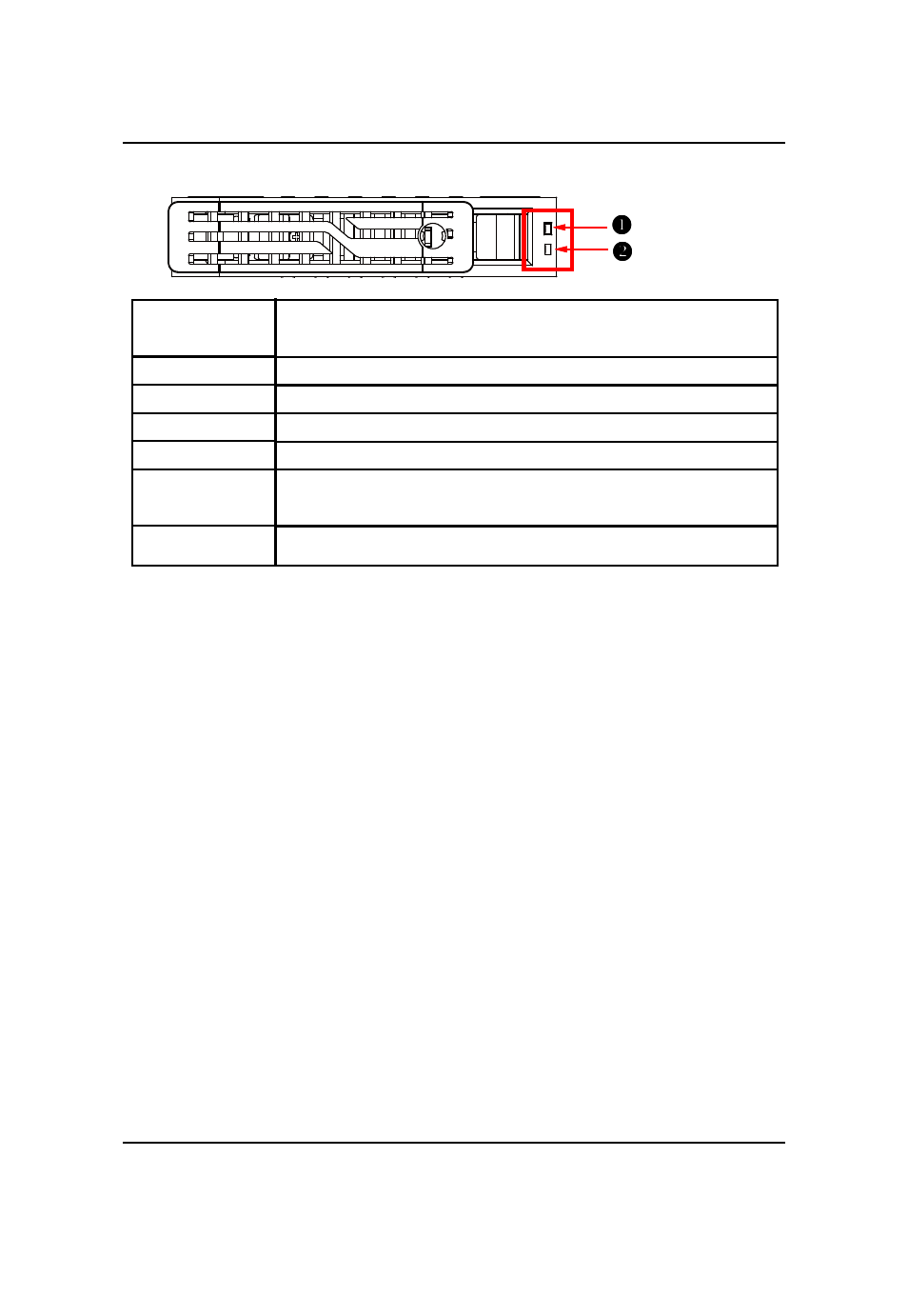 Hard disk drive led description | GIGABYTE GS-R12T4H2-RH User Manual | Page 34 / 81