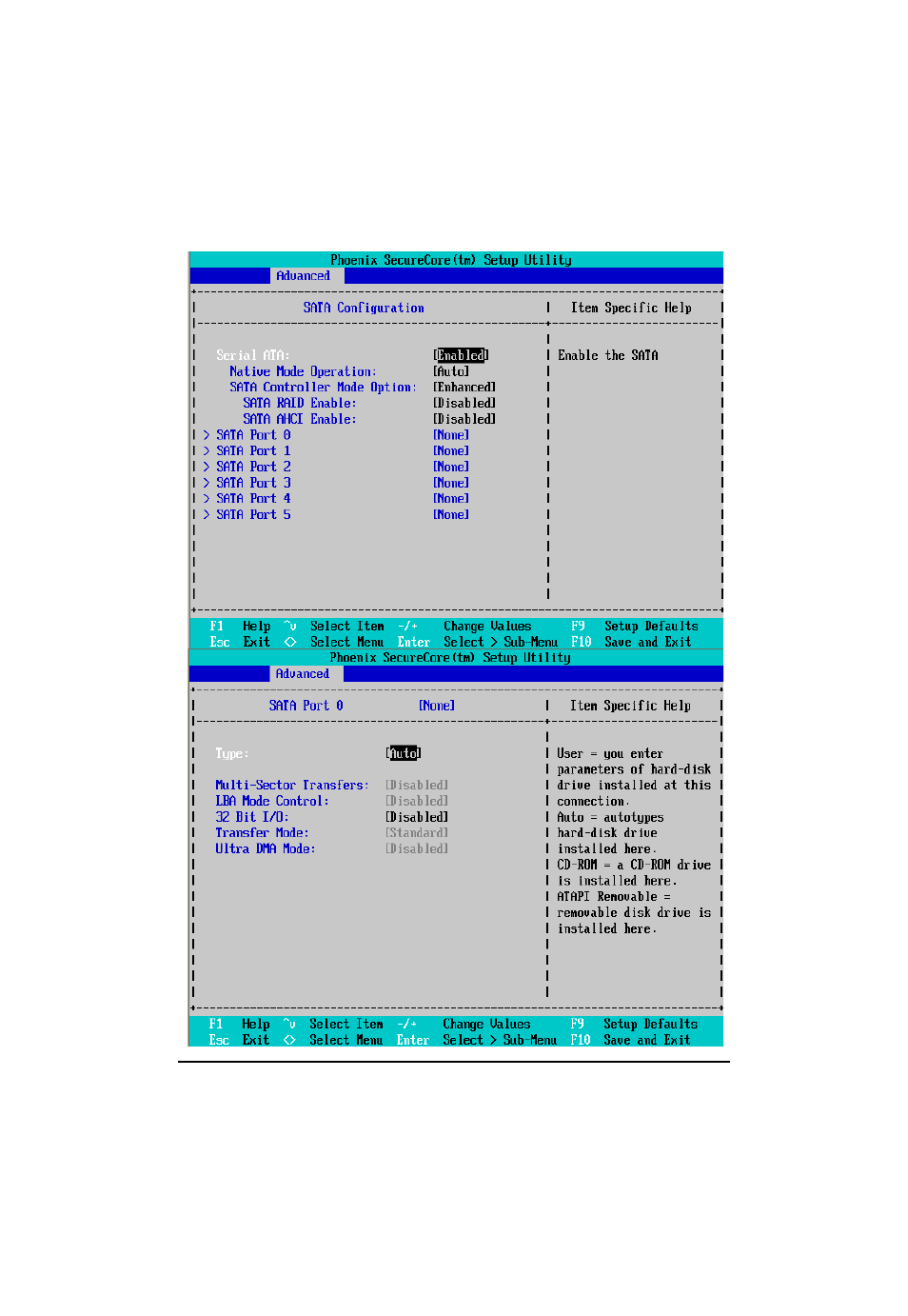 Sata configuration | GIGABYTE GS-R12T4H2-RH User Manual | Page 62 / 81