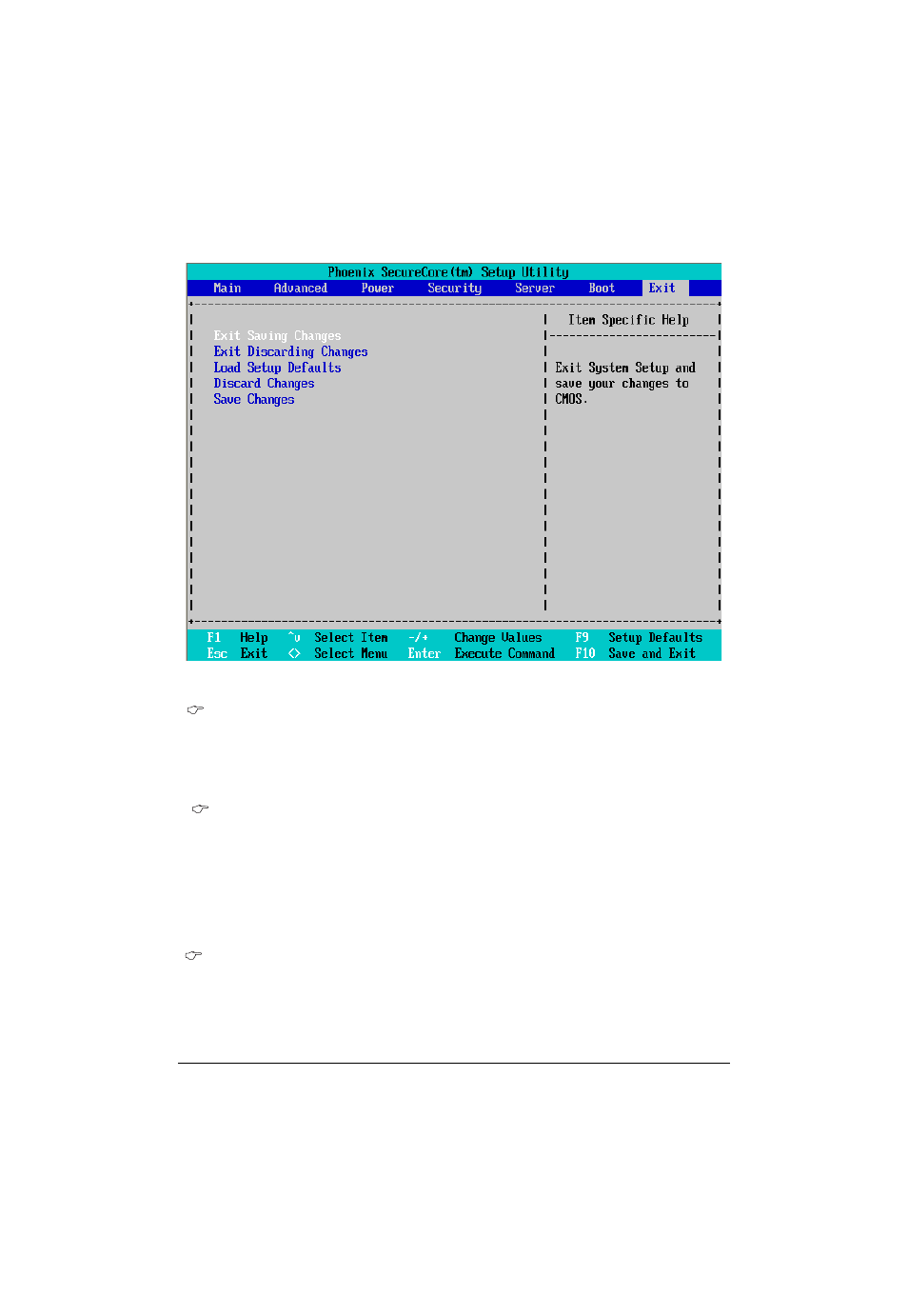 Exit | GIGABYTE GS-R12T4H2-RH User Manual | Page 80 / 81