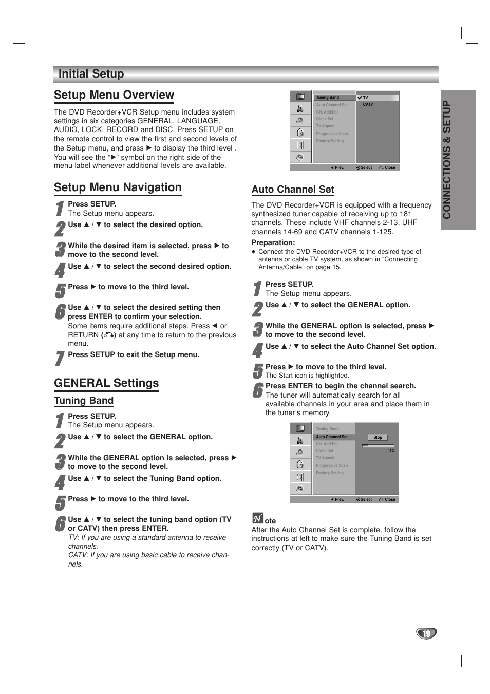 Go-Video VR3840 User Manual | Page 19 / 62