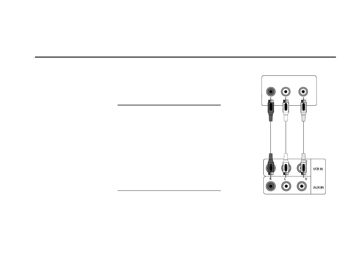 Connecting a tv/aux component | Go-Video DVS3100 User Manual | Page 25 / 59