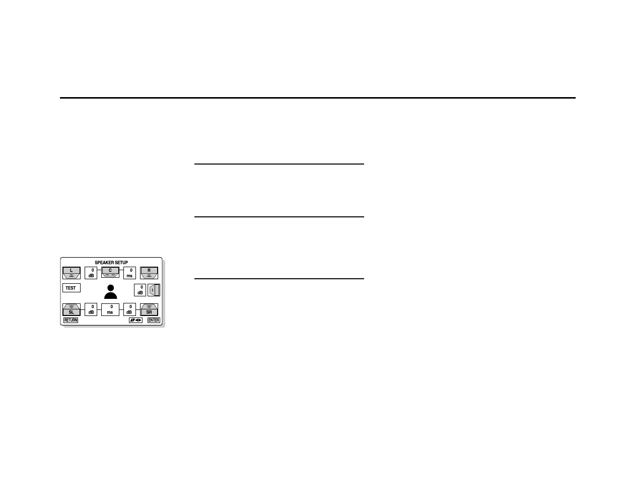 Speaker setup | Go-Video DVS3100 User Manual | Page 45 / 59