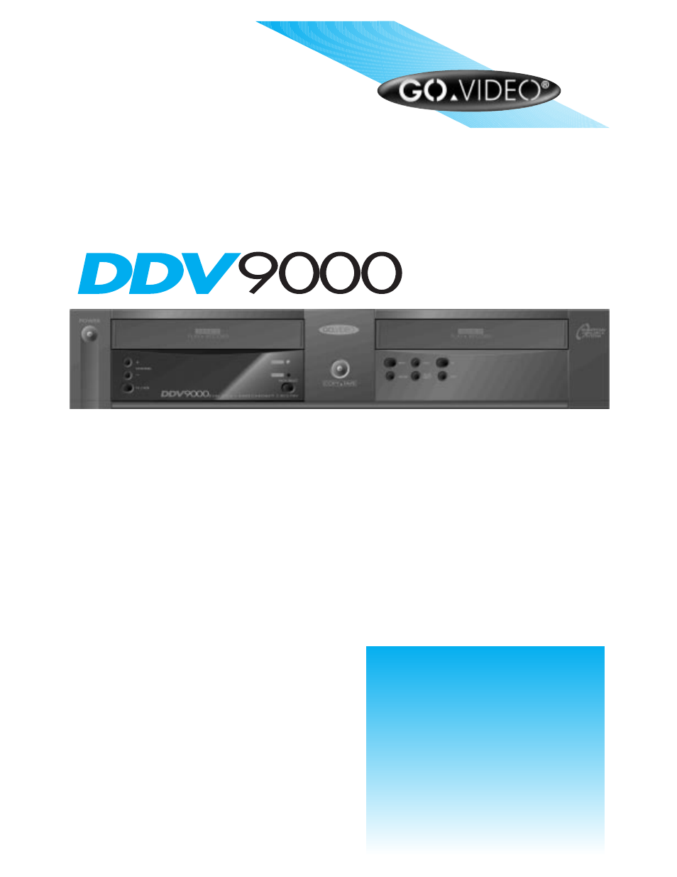 Go-Video DDV9000 User Manual | 58 pages