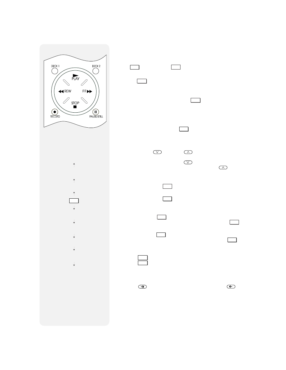 Special playback functions | Go-Video DDV9000 User Manual | Page 26 / 58