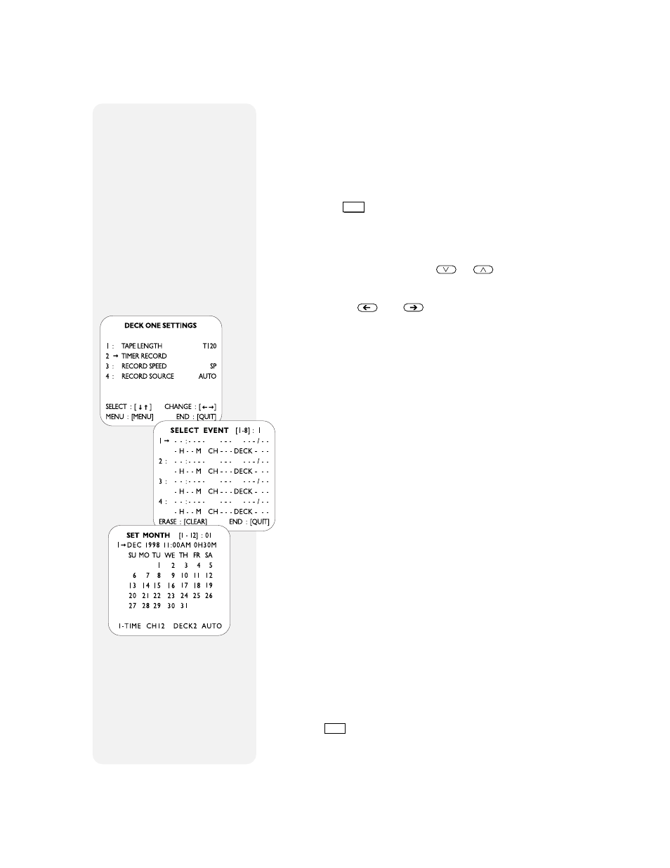 Setting timer to record later | Go-Video DDV9000 User Manual | Page 32 / 58