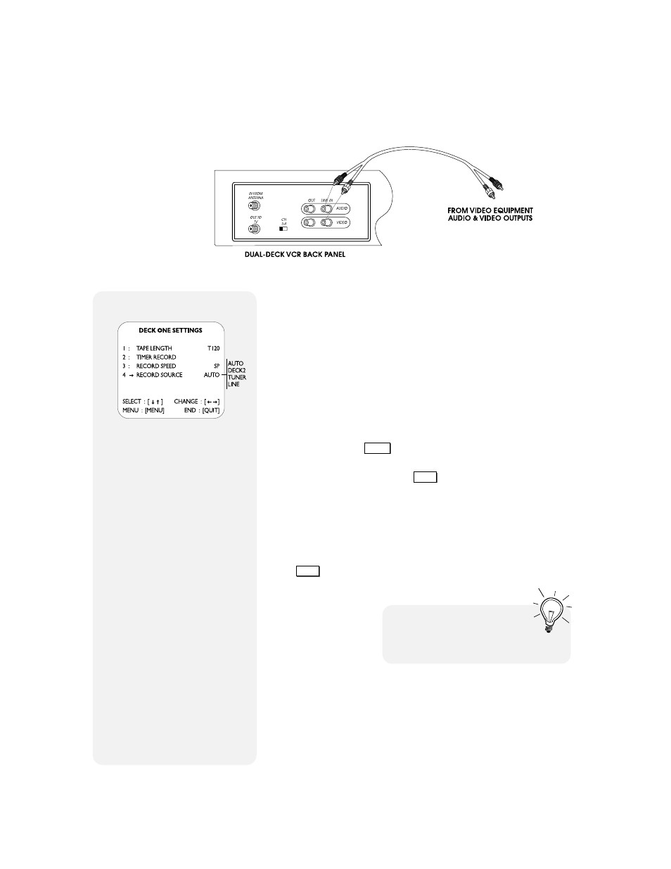 Connecting other video equipment | Go-Video DDV9000 User Manual | Page 46 / 58