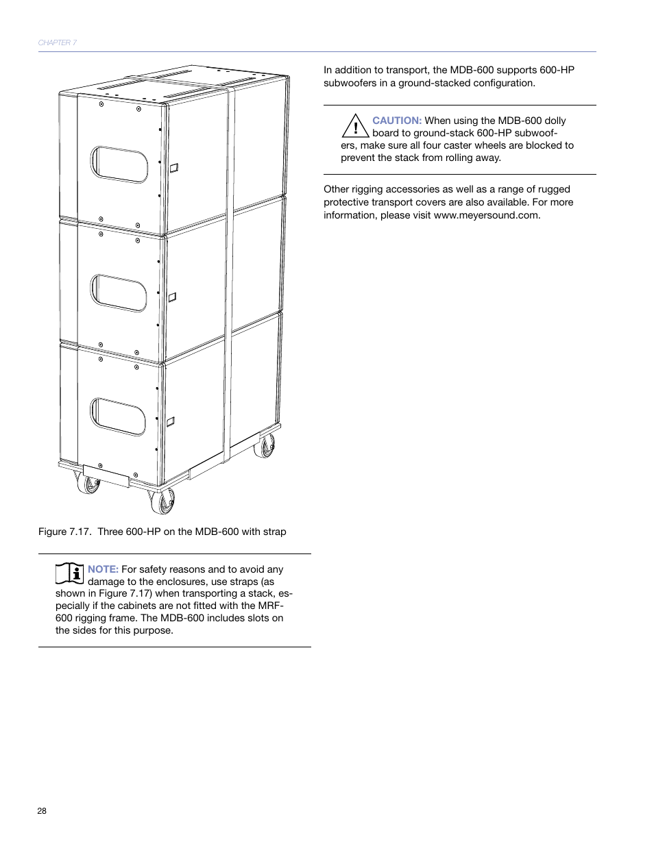 Meyer Sound 600-HP User Manual | Page 34 / 40