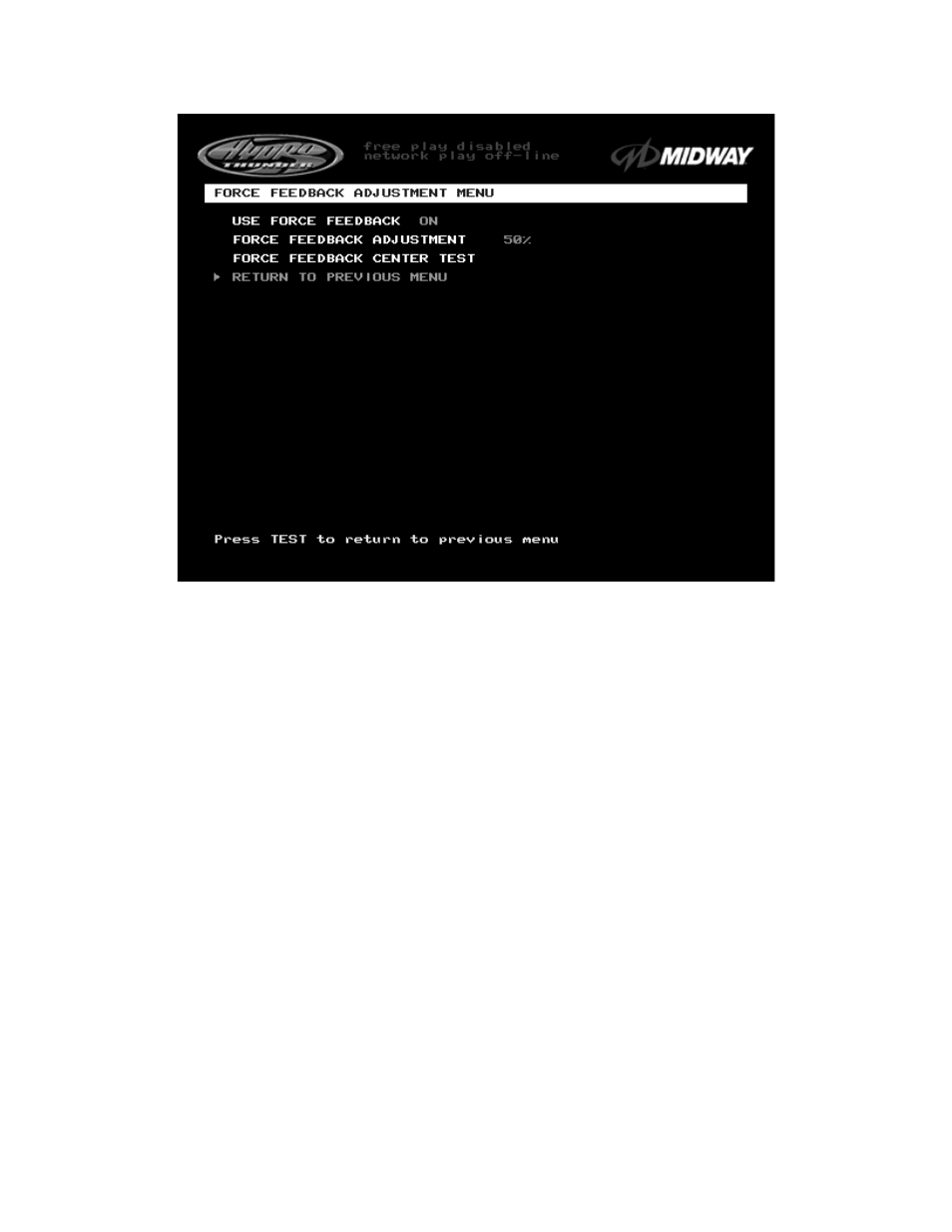 Midway UPRIGHT DEDICATED VIDEO GAME 25" CABINE 16-20044-101 User Manual | Page 27 / 105