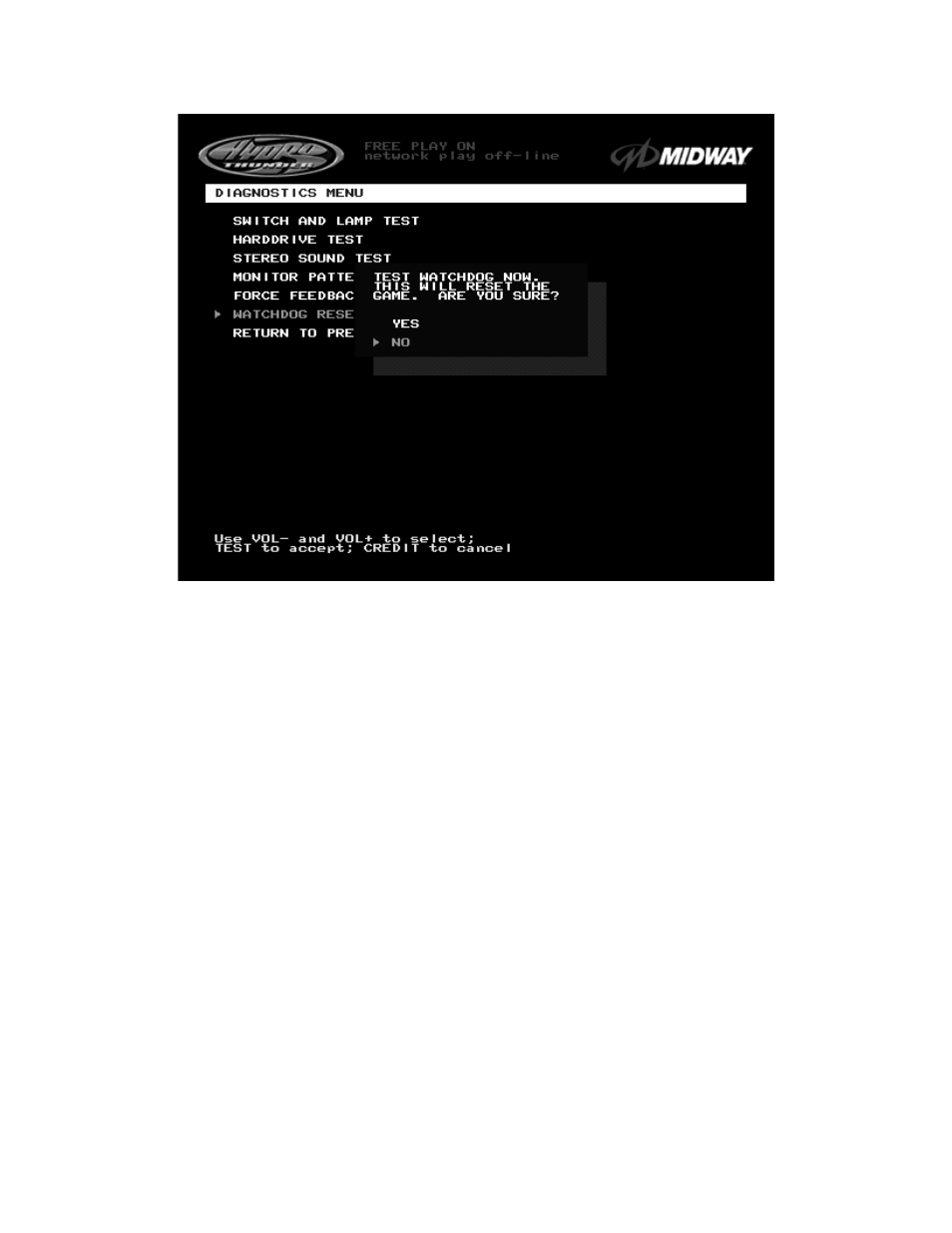 Midway UPRIGHT DEDICATED VIDEO GAME 25" CABINE 16-20044-101 User Manual | Page 28 / 105