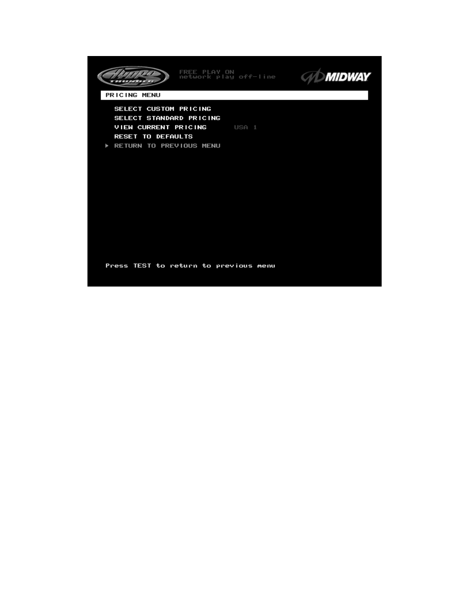 Midway UPRIGHT DEDICATED VIDEO GAME 25" CABINE 16-20044-101 User Manual | Page 32 / 105