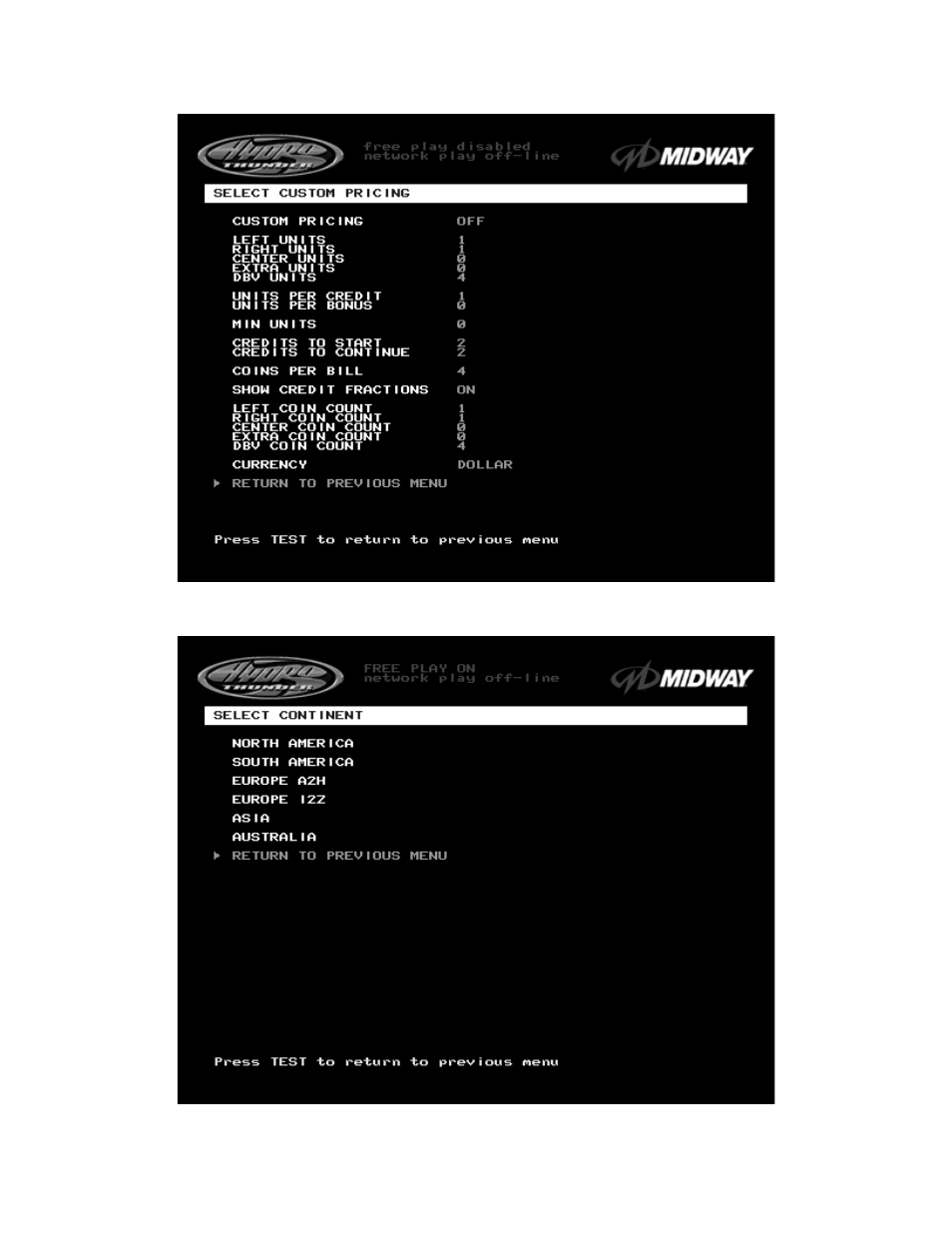 Midway UPRIGHT DEDICATED VIDEO GAME 25" CABINE 16-20044-101 User Manual | Page 33 / 105
