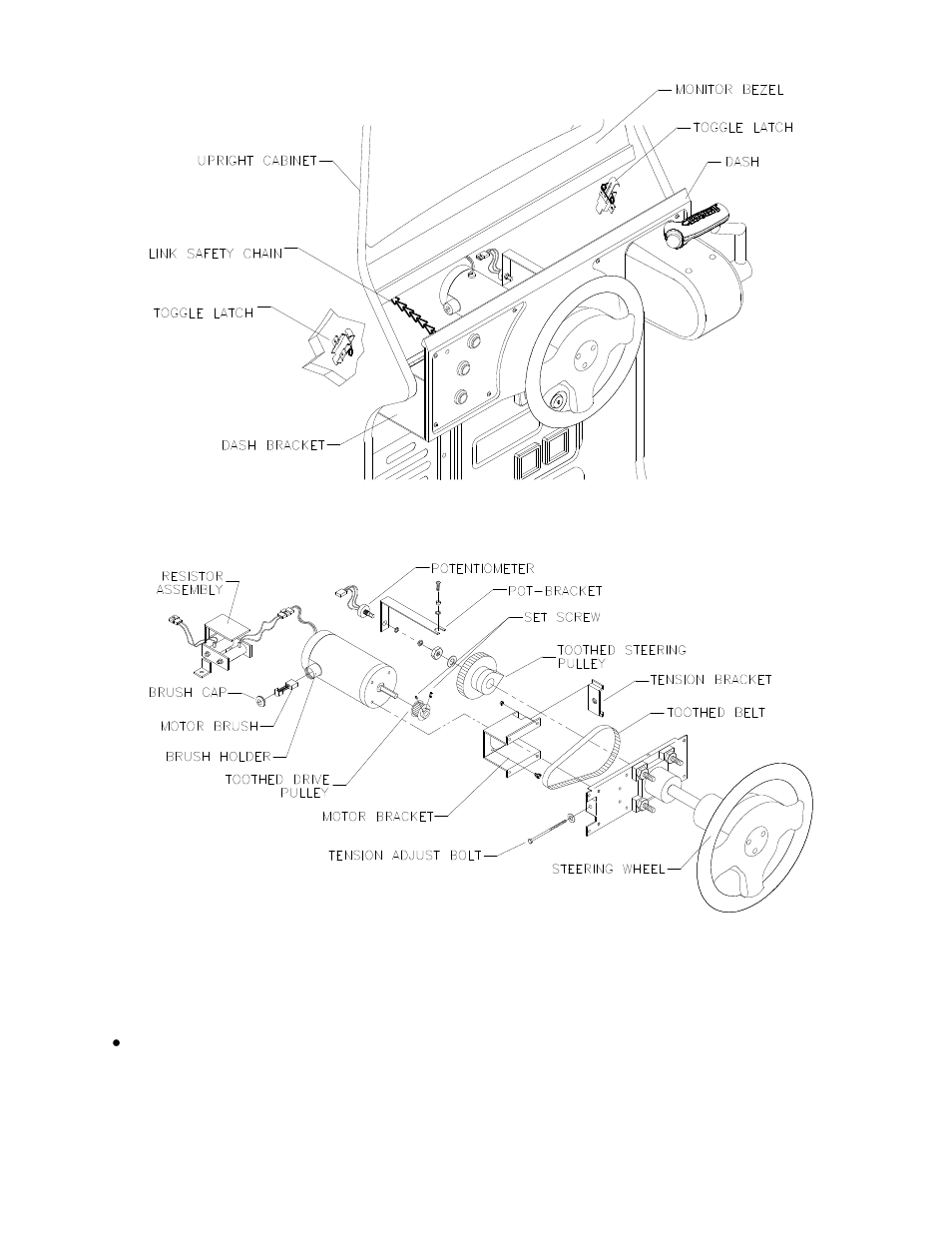 Midway UPRIGHT DEDICATED VIDEO GAME 25" CABINE 16-20044-101 User Manual | Page 47 / 105