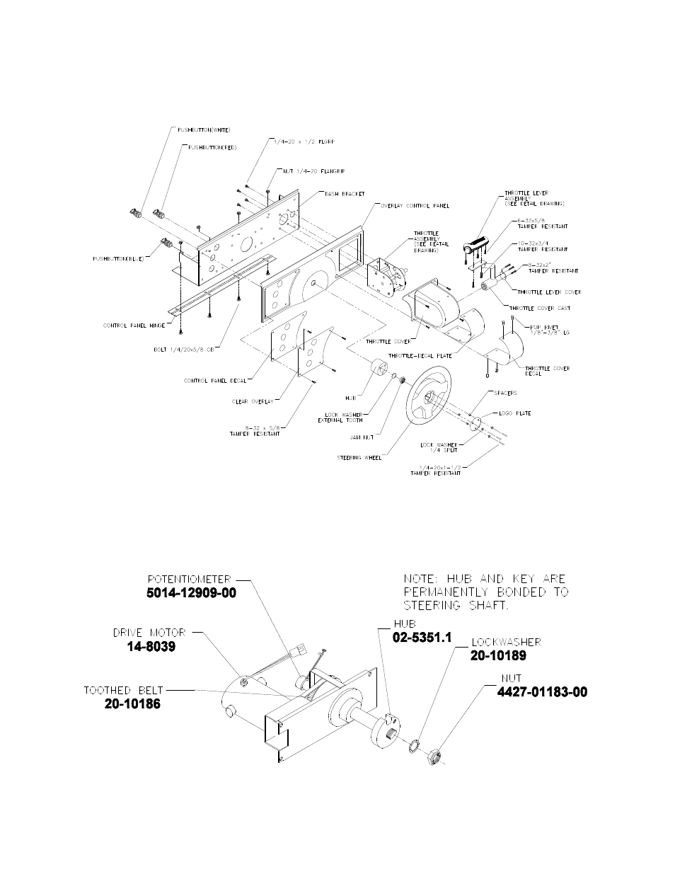 Parts 4-8 | Midway UPRIGHT DEDICATED VIDEO GAME 25" CABINE 16-20044-101 User Manual | Page 59 / 105
