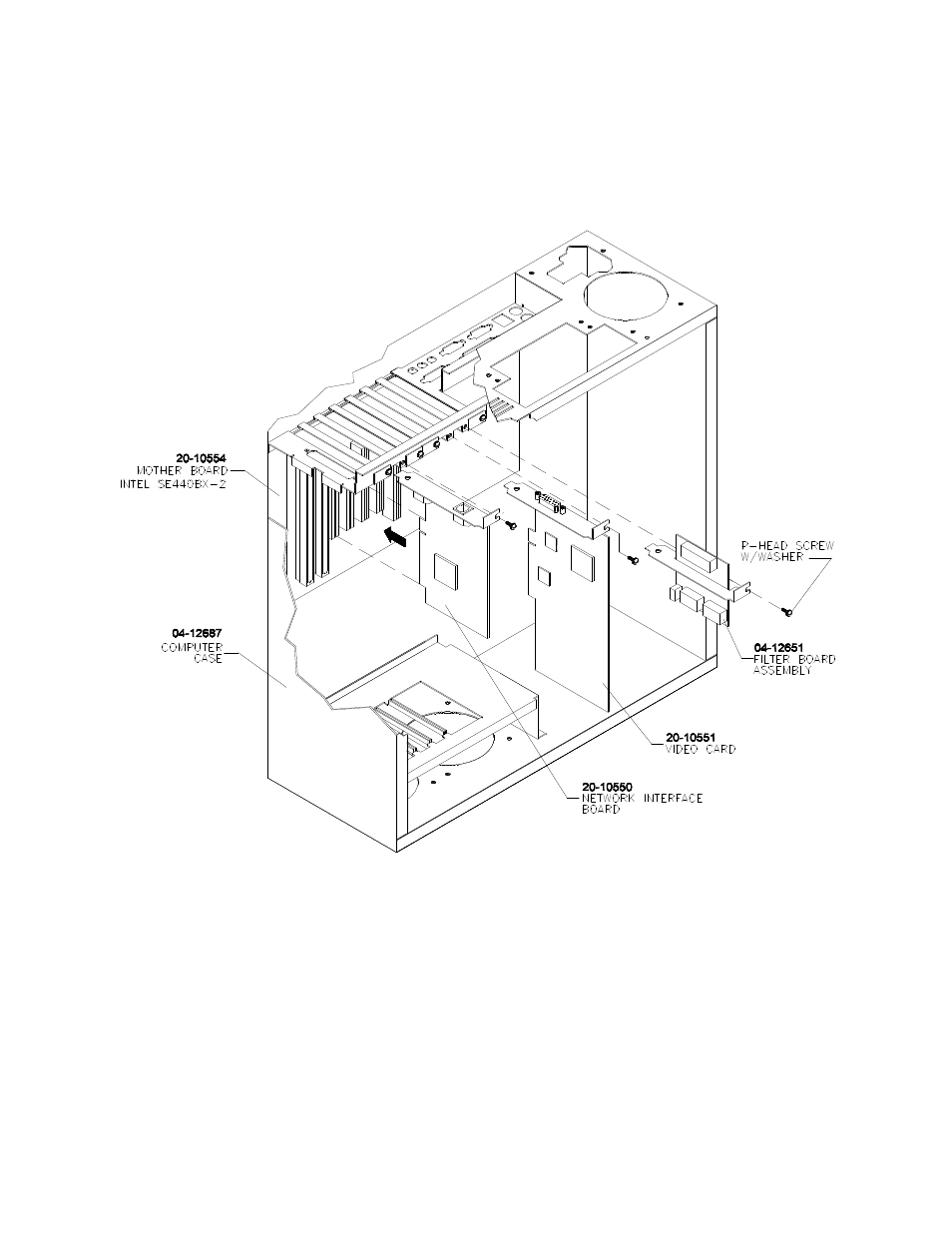 Arcade computer motherboard and peripheral cards | Midway UPRIGHT DEDICATED VIDEO GAME 25" CABINE 16-20044-101 User Manual | Page 63 / 105