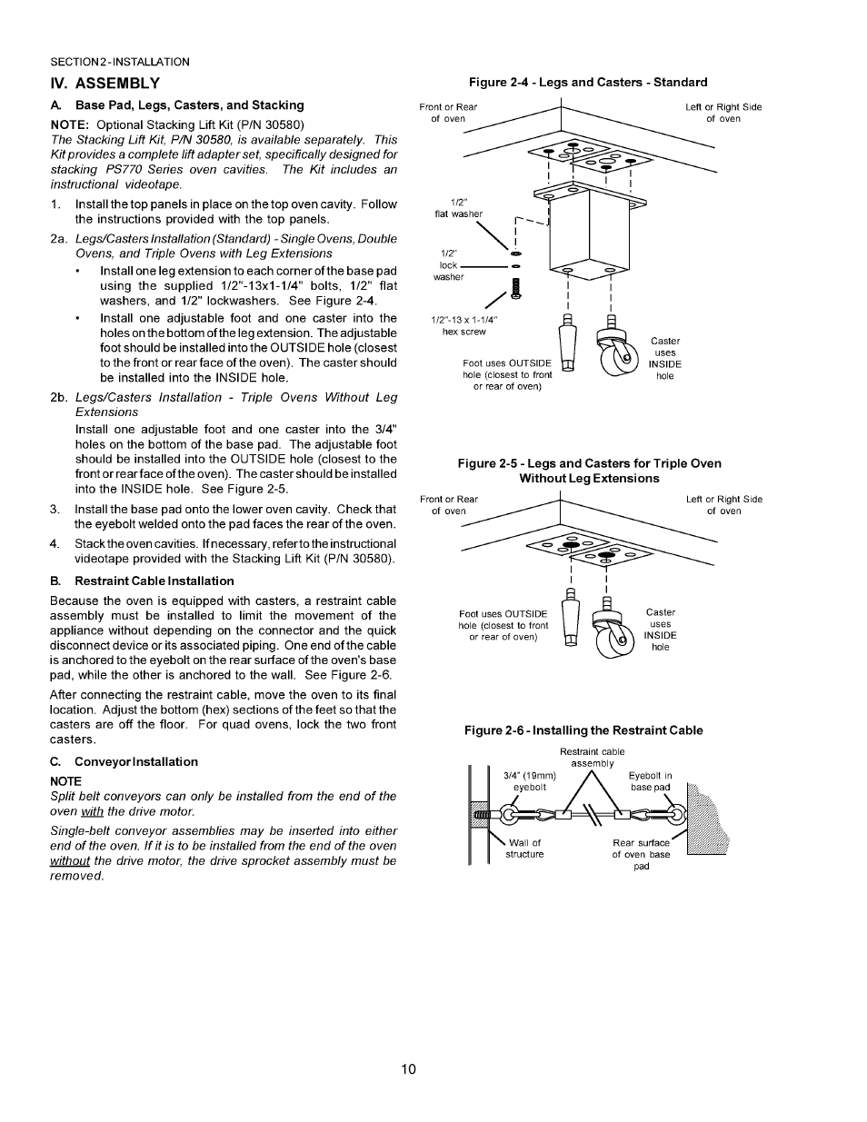 Middleby Marshall PS770G GAS User Manual | Page 10 / 24