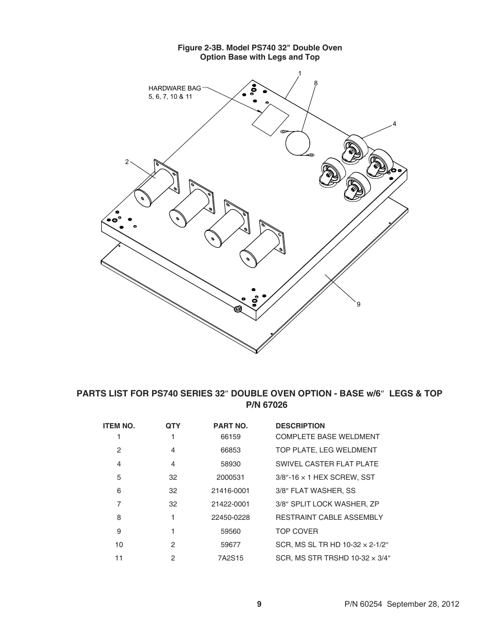 Middleby Marshall PS740 Series Electric Ovens 60254 User Manual | Page 13 / 36