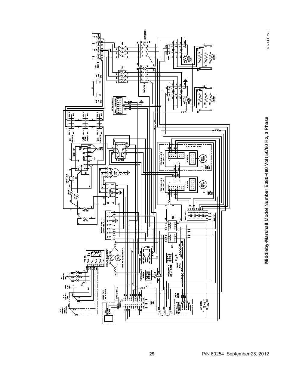 Middleby Marshall PS740 Series Electric Ovens 60254 User Manual | Page 33 / 36