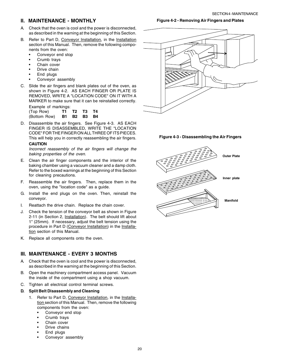 English | Middleby Marshall Gas Ovens PS53GS Gas User Manual | Page 20 / 44