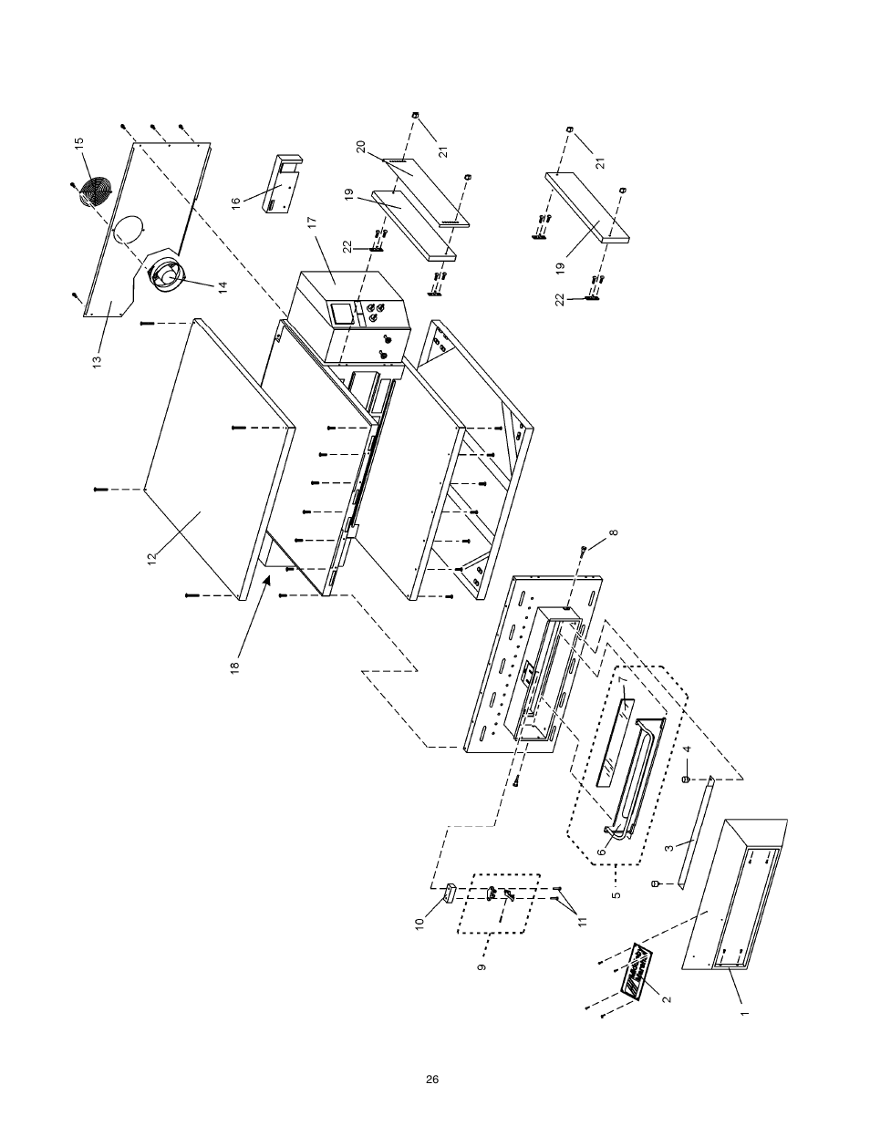 English, Français, Esp añol | Deutsch | Middleby Marshall Gas Ovens PS53GS Gas User Manual | Page 26 / 44
