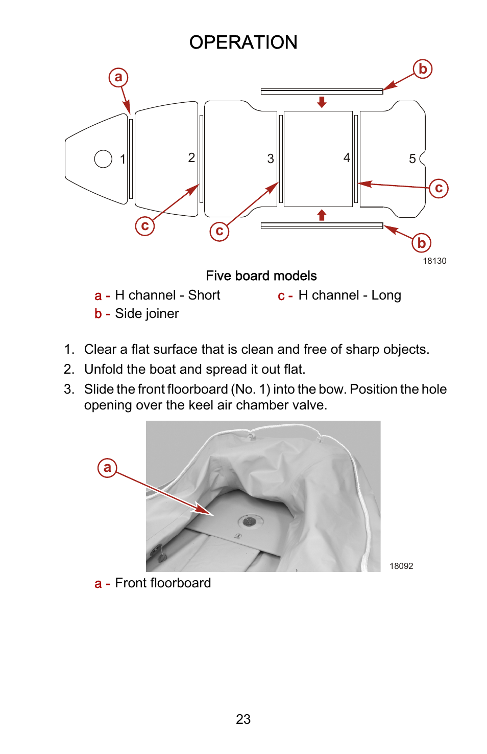 Operation | Mercury Marine Sport 899183001 User Manual | Page 27 / 42