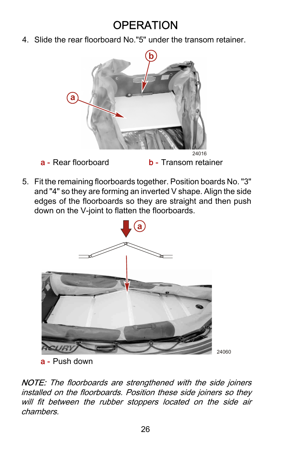 Operation | Mercury Marine Heavy Duty 899846001 User Manual | Page 30 / 50
