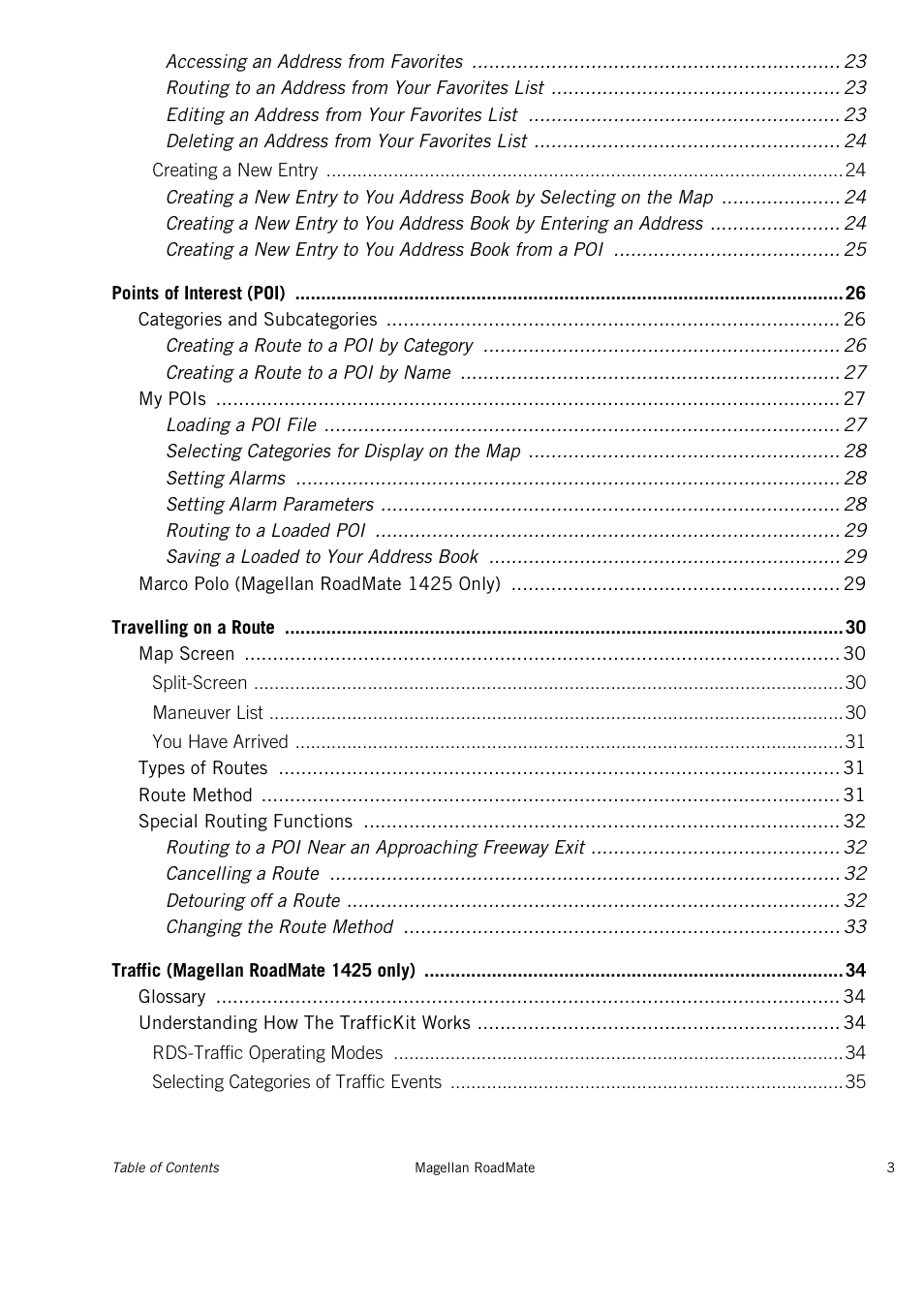 Magellan RoadMate 1415 User Manual | Page 7 / 60