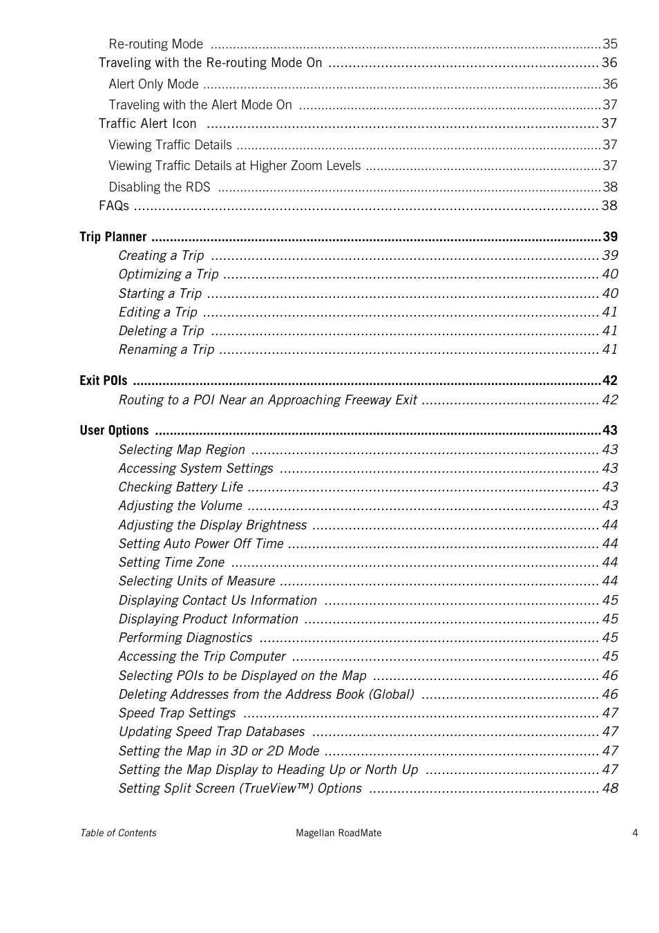 Magellan RoadMate 1415 User Manual | Page 8 / 60