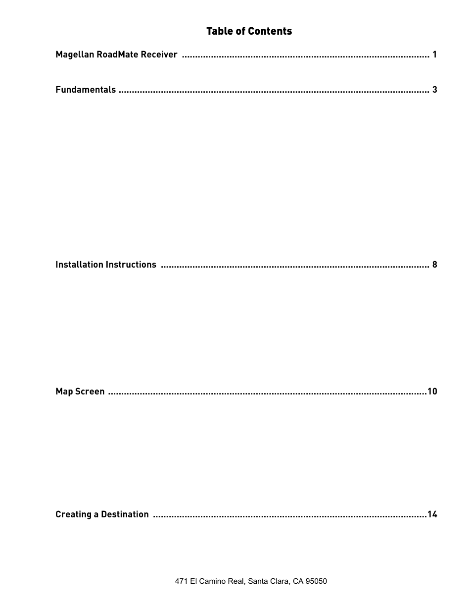 Magellan ROADMATE 5120 User Manual | Page 6 / 42