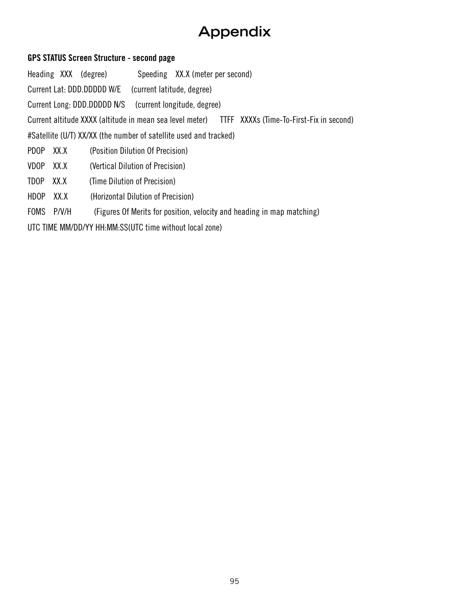 Appendix | Magellan ROADMATE 860T User Manual | Page 104 / 106