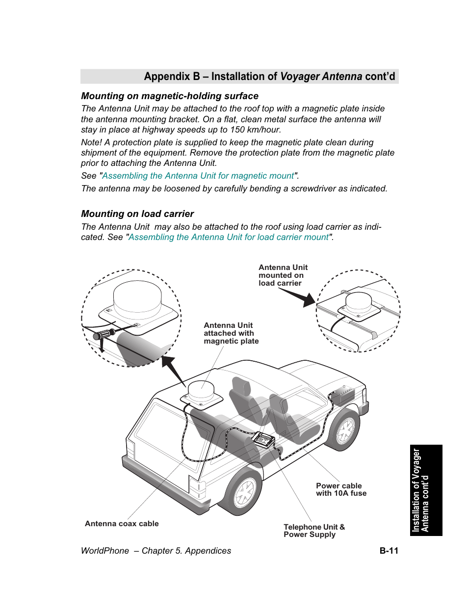 Magellan GLOBAL SATELLITE TELEPHONE User Manual | Page 113 / 164