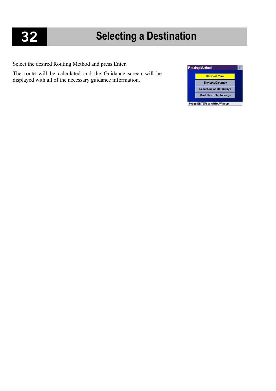 Selecting a destination | Magellan RoadMate 700 User Manual | Page 38 / 68