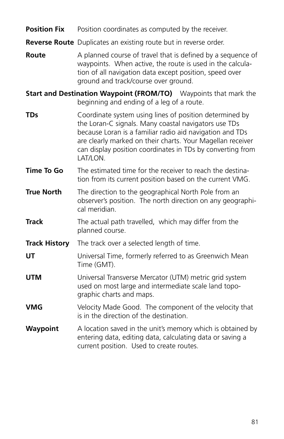 Magellan eXplorist XL User Manual | Page 89 / 94