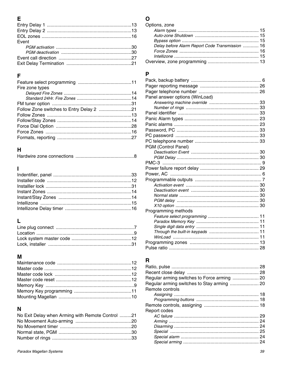 Magellan All-In-One Security System V1.0 MG-6060 User Manual | Page 41 / 48