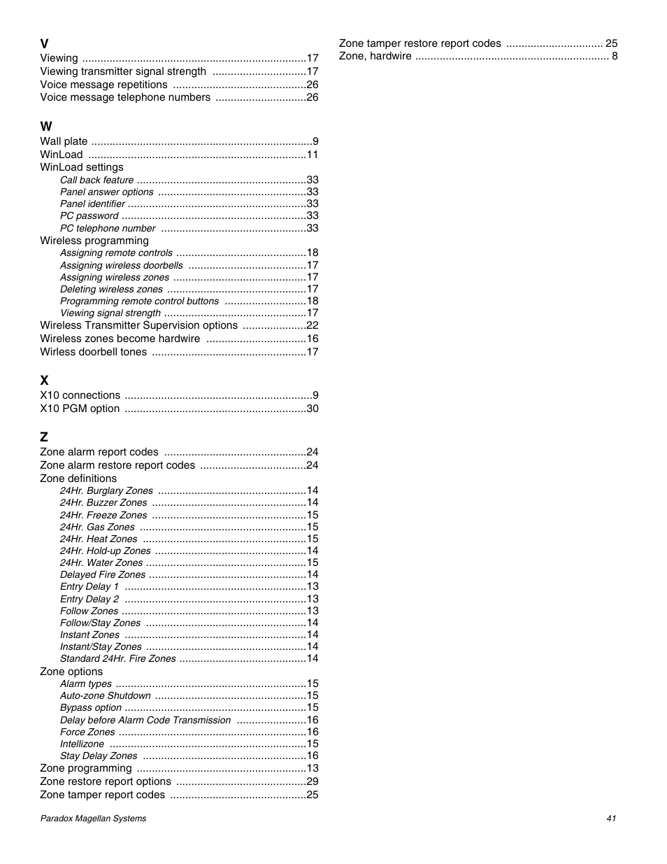 Magellan All-In-One Security System V1.0 MG-6060 User Manual | Page 43 / 48