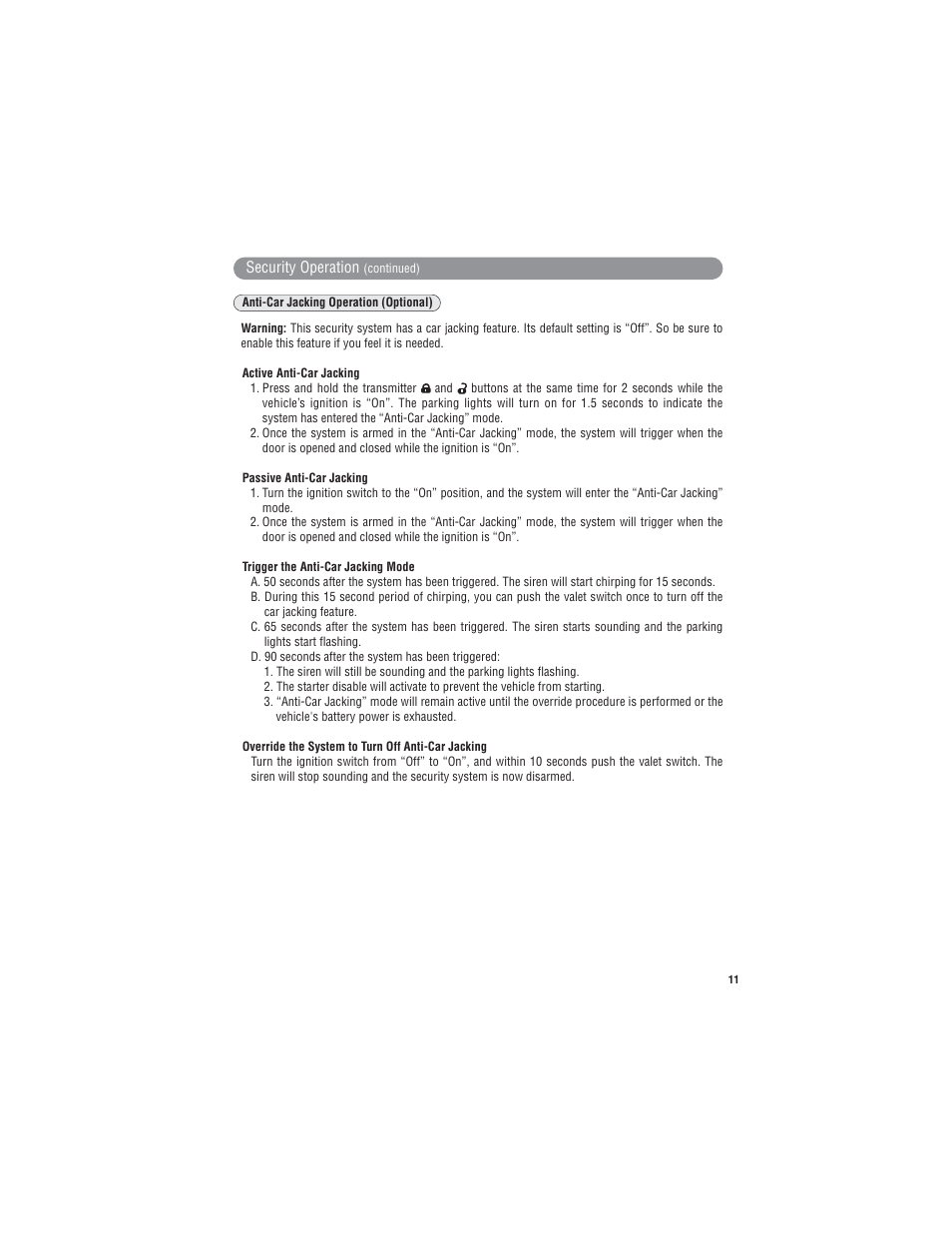 Magnadyne Extreme Series X4 User Manual | Page 11 / 16