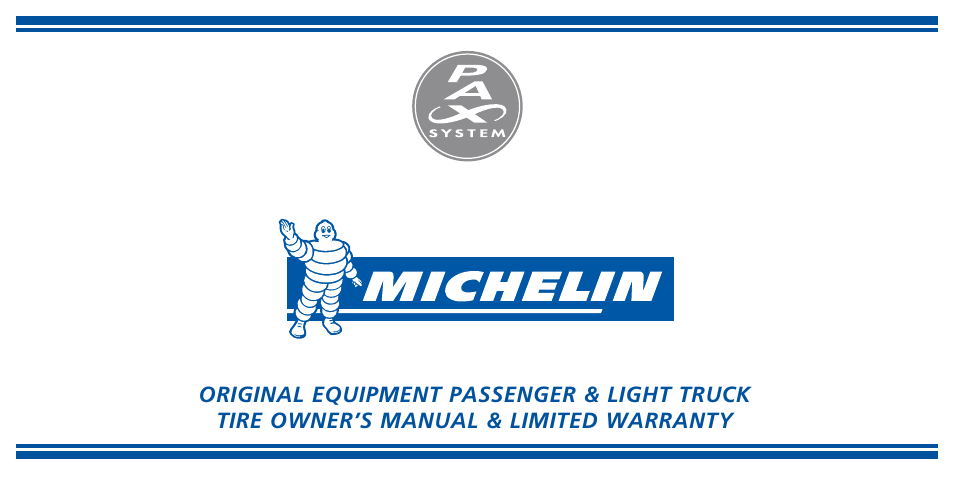 Michelin LIGHT TRUCK TIRE User Manual | 16 pages