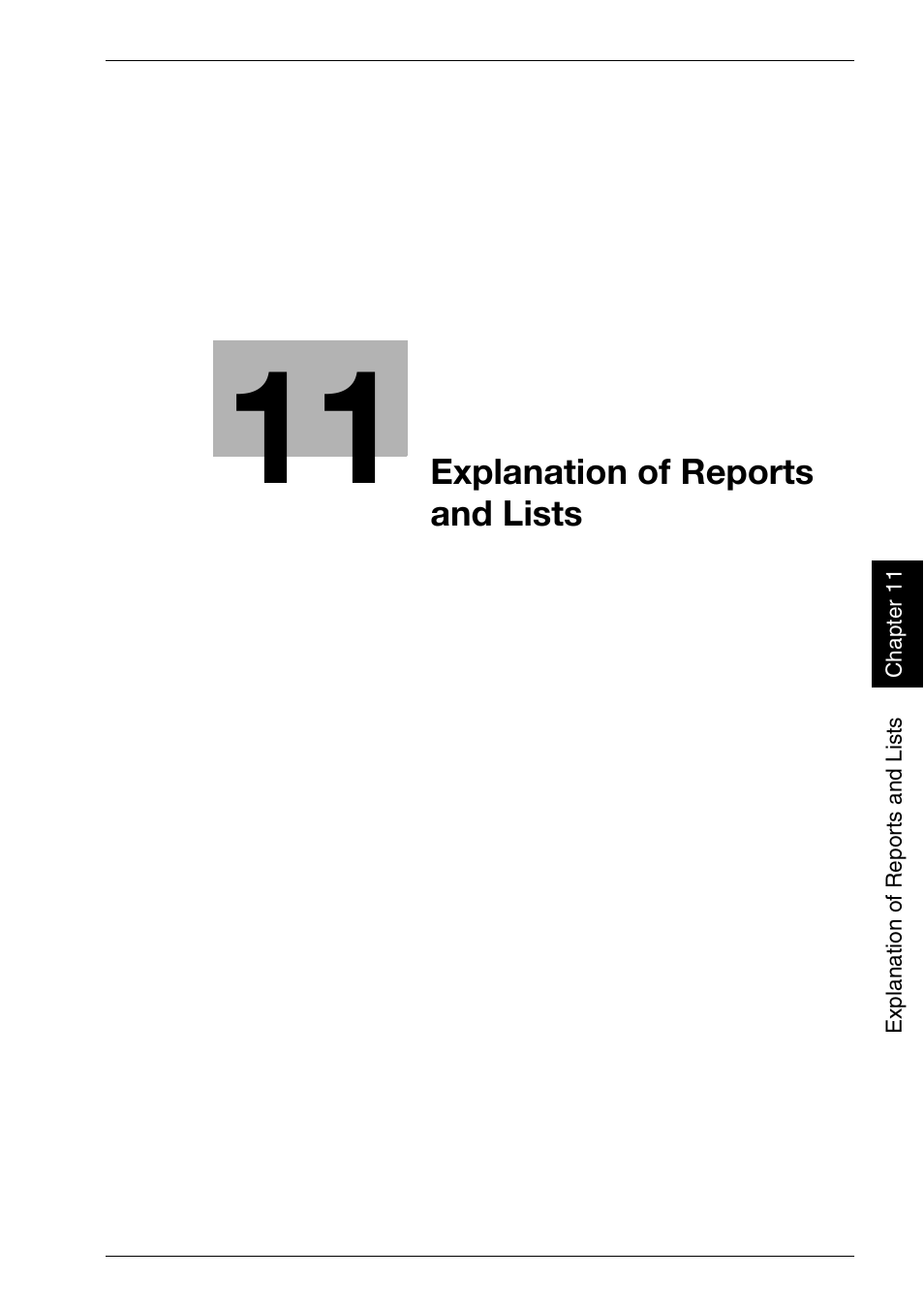 Explanation of reports and lists | Konica Minolta bizhub C300 User Manual | Page 256 / 342