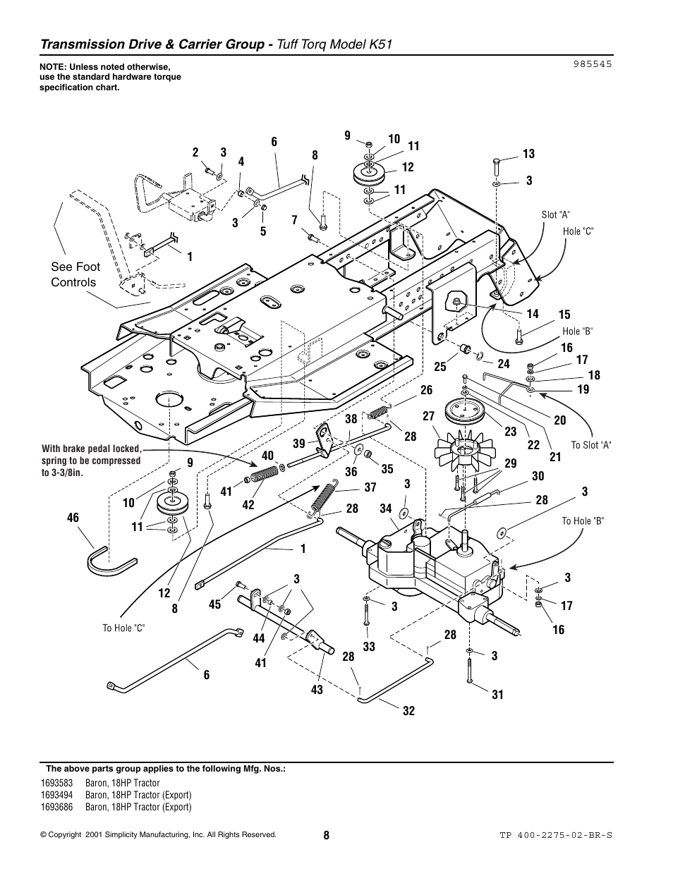 Massey Ferguson L&G BARON 1693583 User Manual | Page 10 / 54