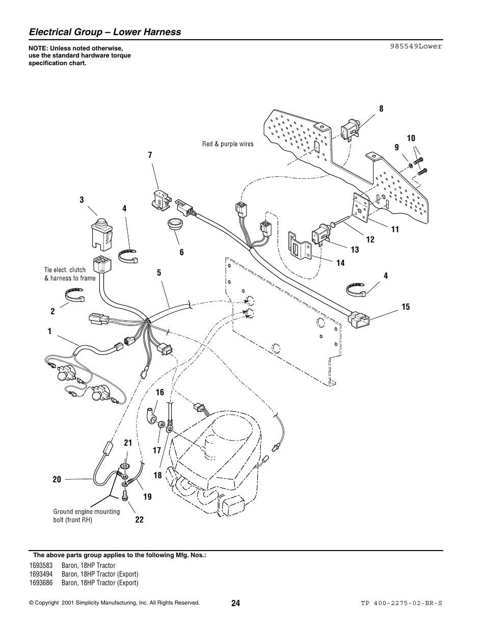 Massey Ferguson L&G BARON 1693583 User Manual | Page 26 / 54
