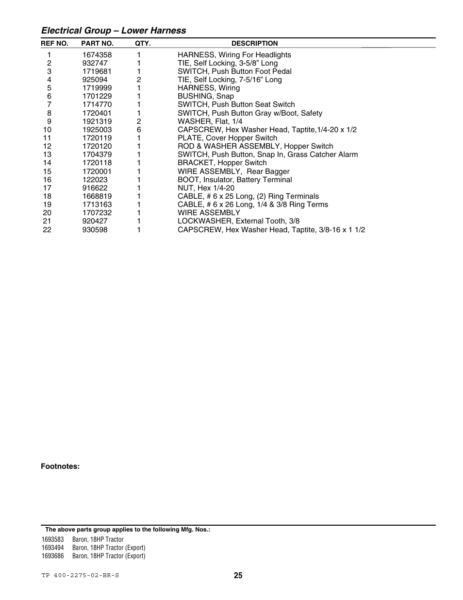 Massey Ferguson L&G BARON 1693583 User Manual | Page 27 / 54