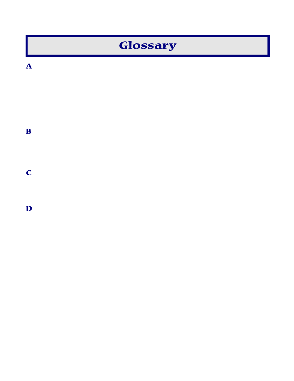 Glossary | Multitech ROUTEFINDER RF830-AP User Manual | Page 86 / 94