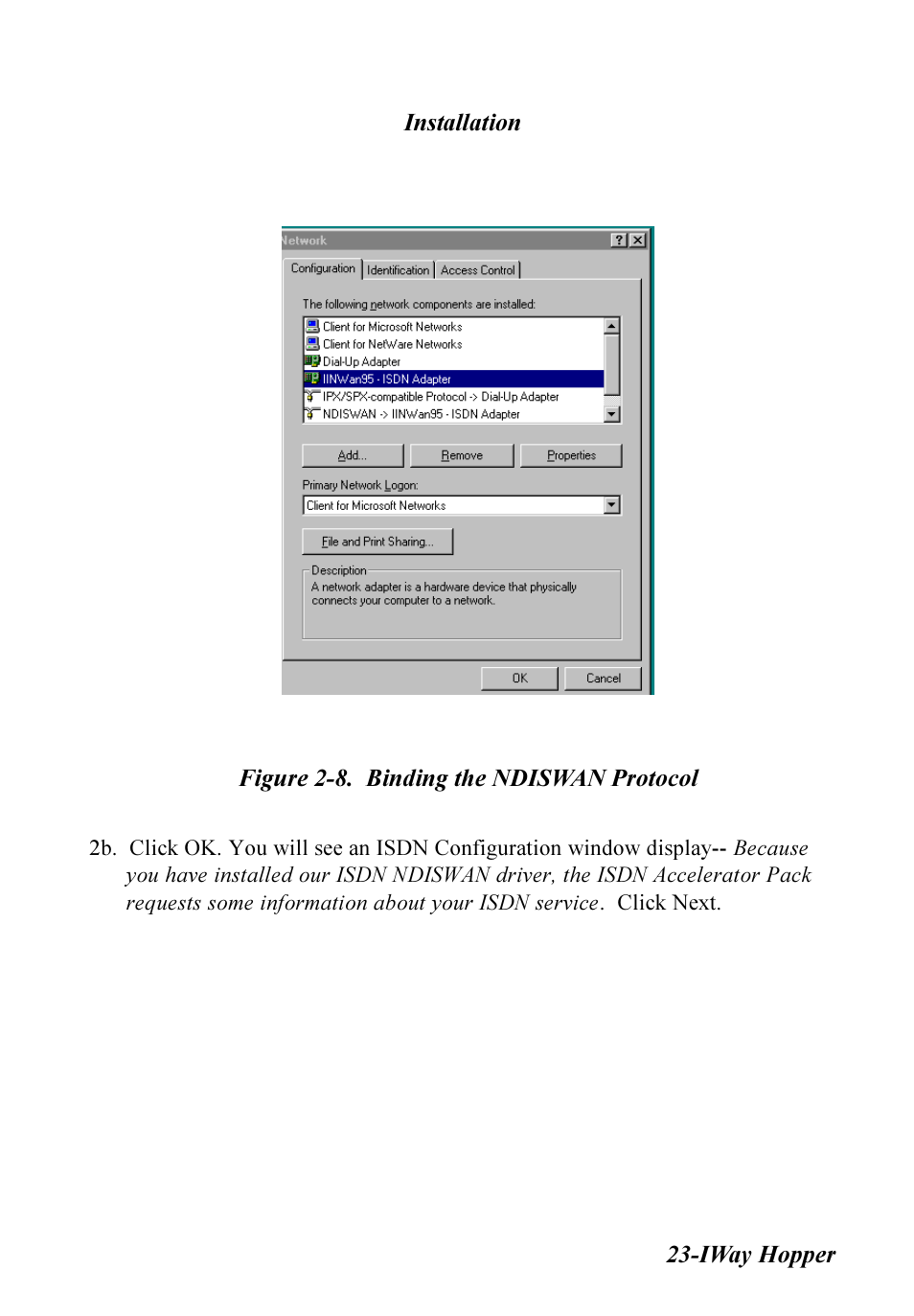 Multitech IWAY MT128ISA-SV User Manual | Page 23 / 117